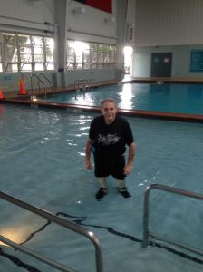 Steve in Pool