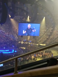 Louie Giglio bringing the Word